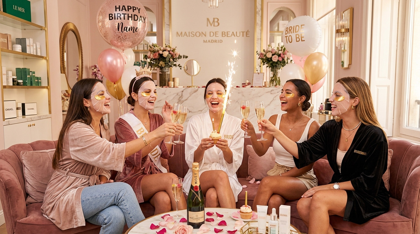 Despedidas de soltera y cumpleaños de belleza en Madrid