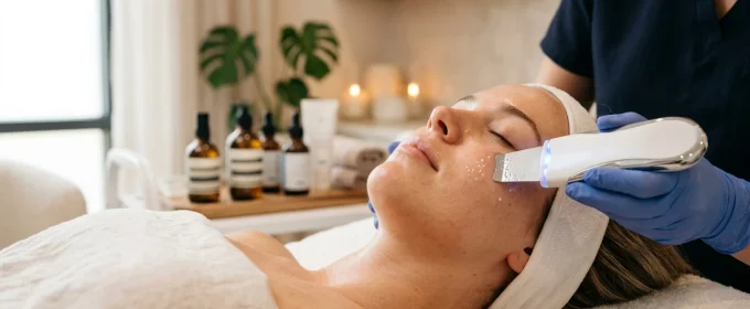 Limpieza facial profunda Madrid punta de diamante y oxigenoterapia