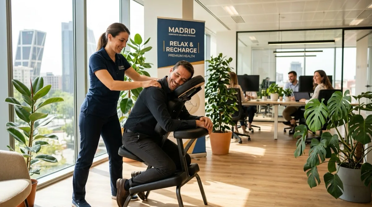 Los Mejores Masajes Empresas En Madrid - Salud Laboral Y Descanso Para Equipos